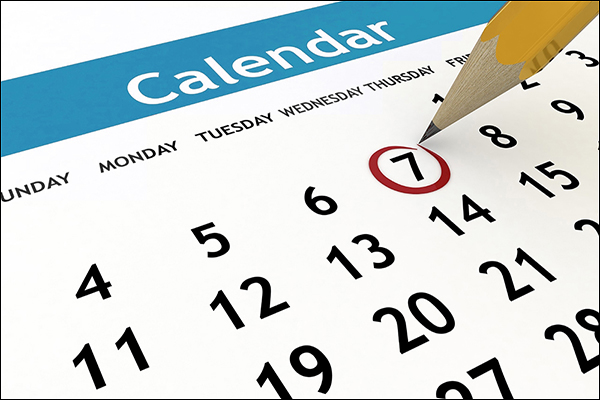 Health promotion calendar